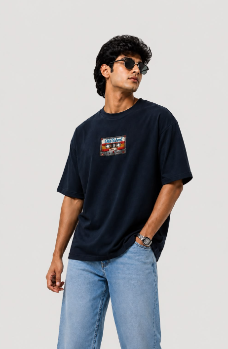Retro-Old School-Unisex Oversized T-Shirt