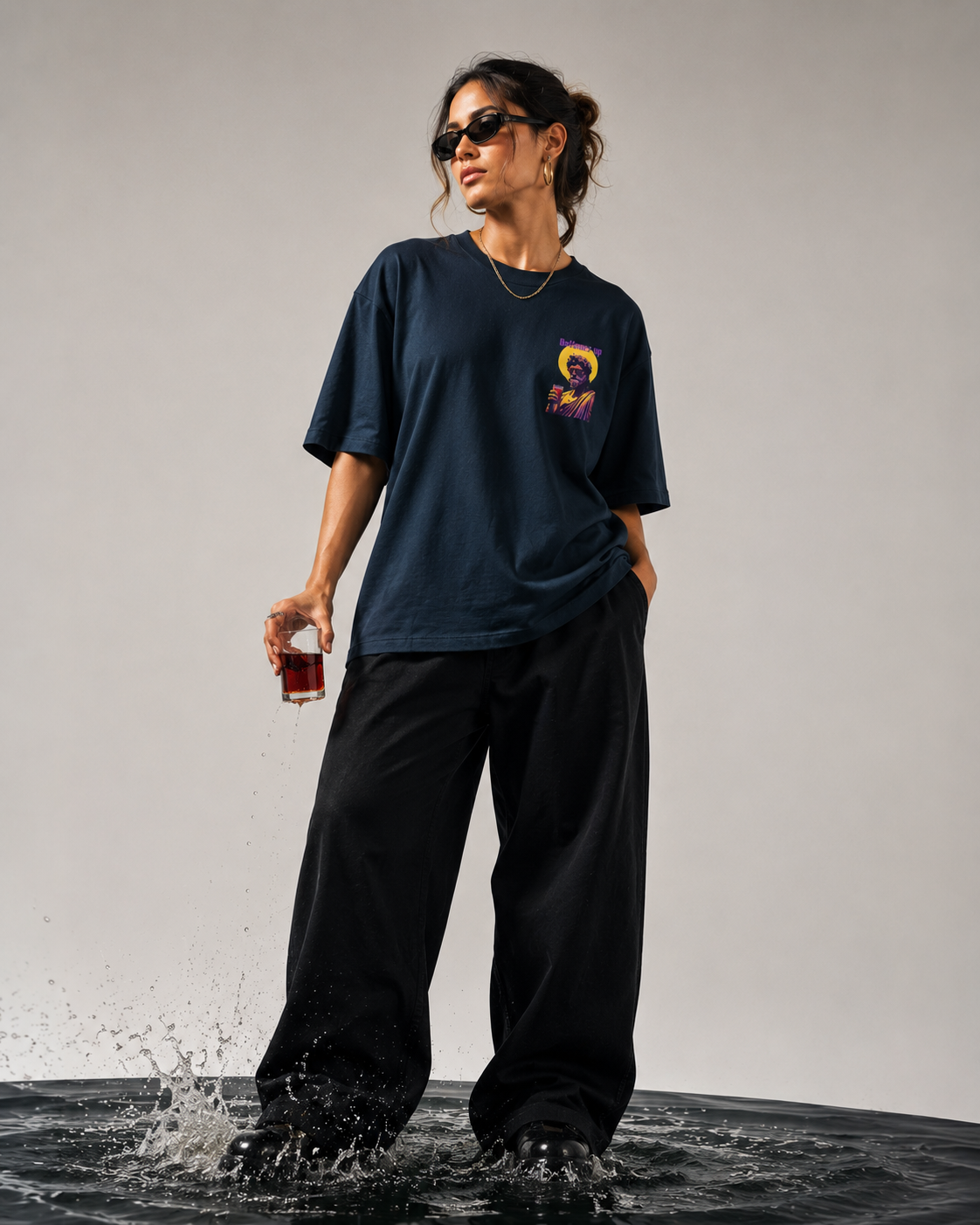 Bottom's up-Oversized T-Shirt