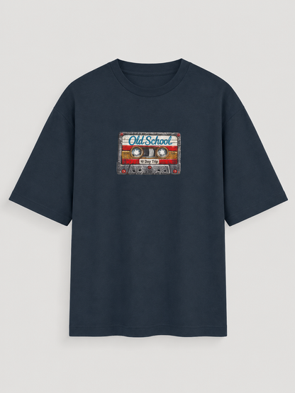 Retro-Old School-Unisex Oversized T-Shirt