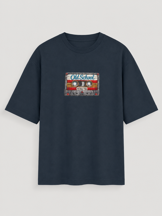 Retro-Old School-Unisex Oversized T-Shirt