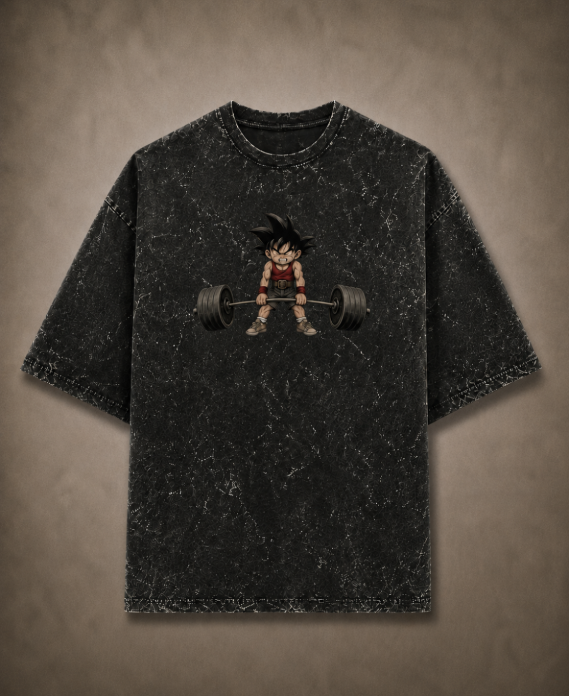 Built Different - Acid Washed Oversized Tee
