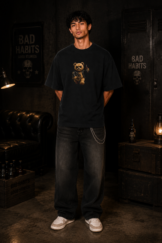 Beer Square in the House Oversized T-Shirt