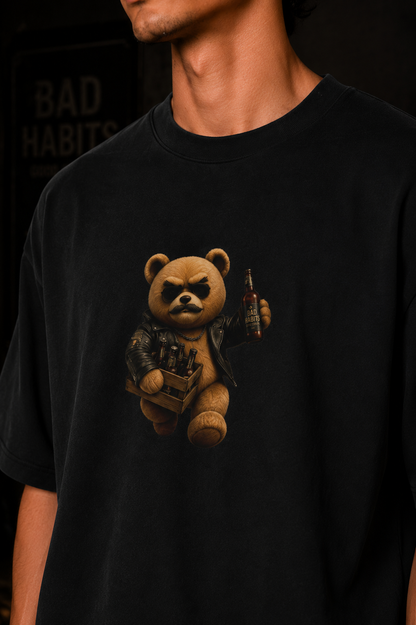 Beer Square in the House Oversized T-Shirt