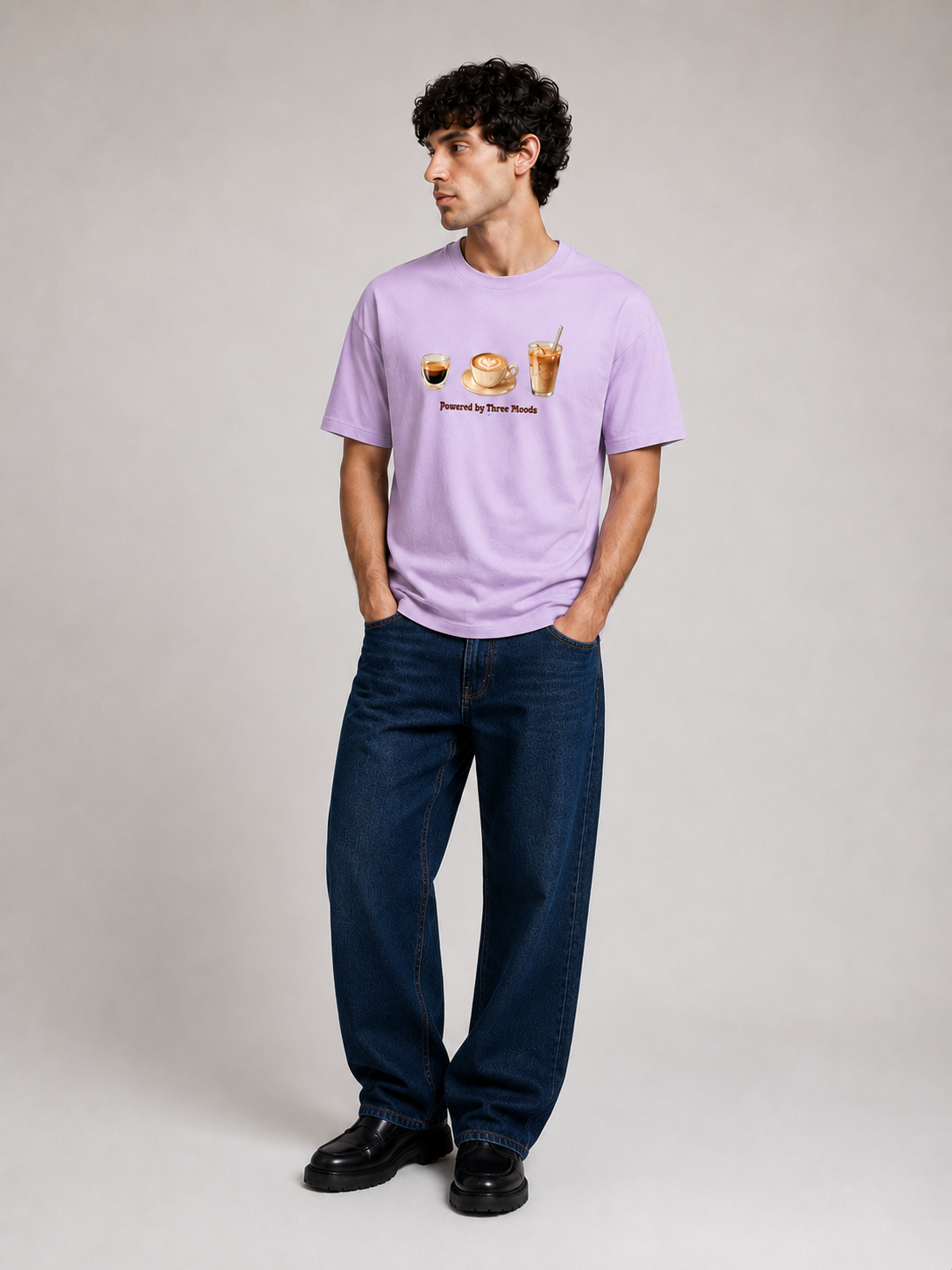 Powered by Three Moods - Regular Fit T-Shirt